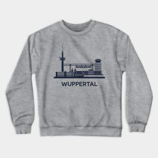 Wuppertal Skyline Emblem Crewneck Sweatshirt